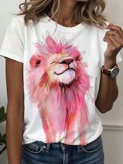 Women’s Lion Graphic T-Shirt